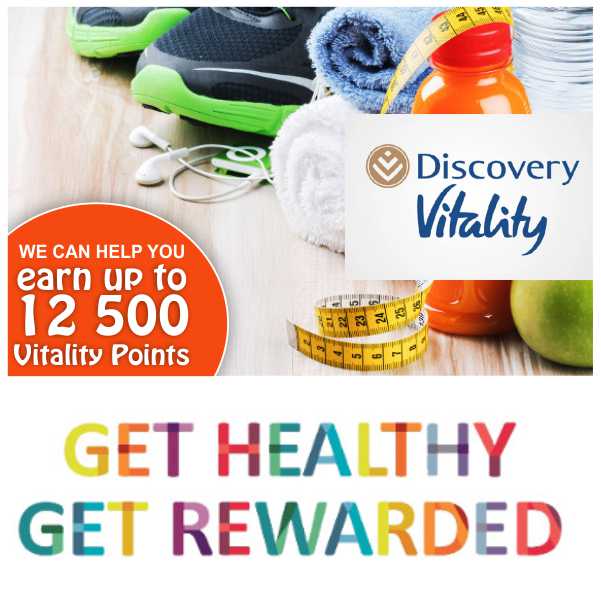 Get healthy and earn Vitality points
